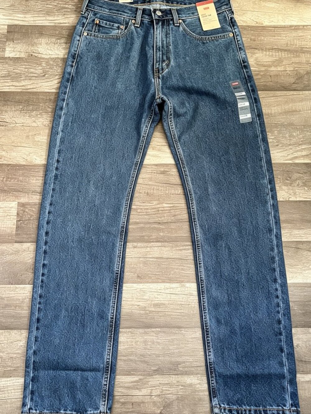 Levis 505 Jeans New Mens 33x32 Regular Fit Straight Leg New With Tags Free Ship